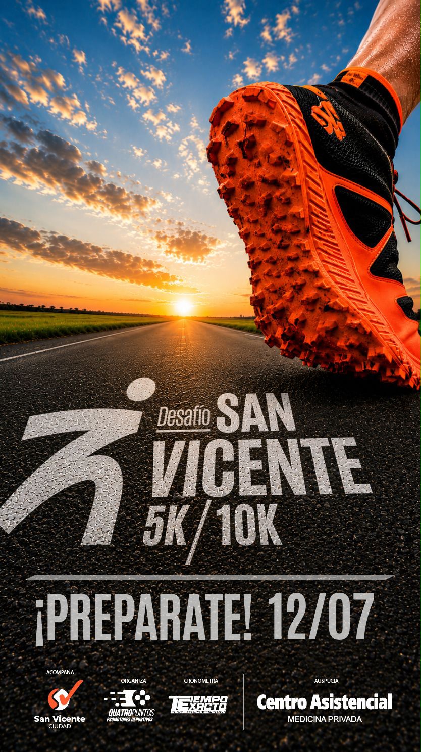 Flyer Desafío San Vicente